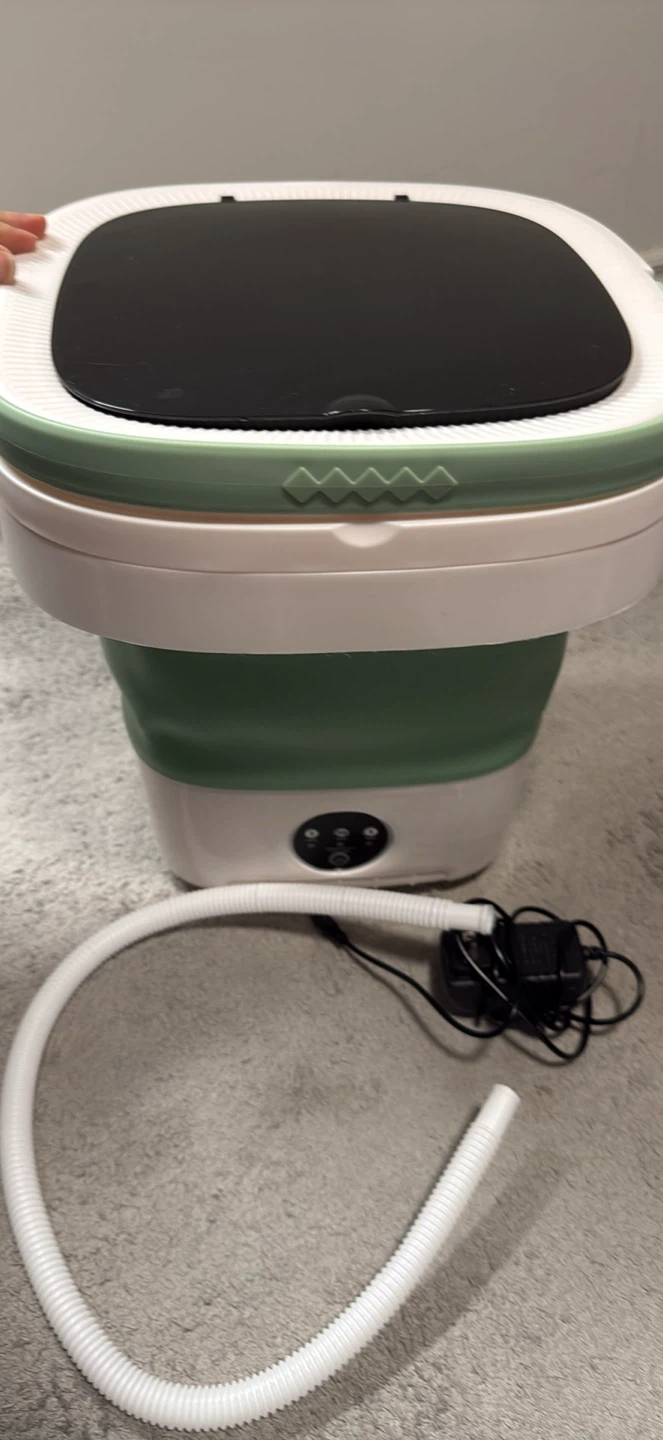 Collapsible Mini Washing Machine with Spin Dryer