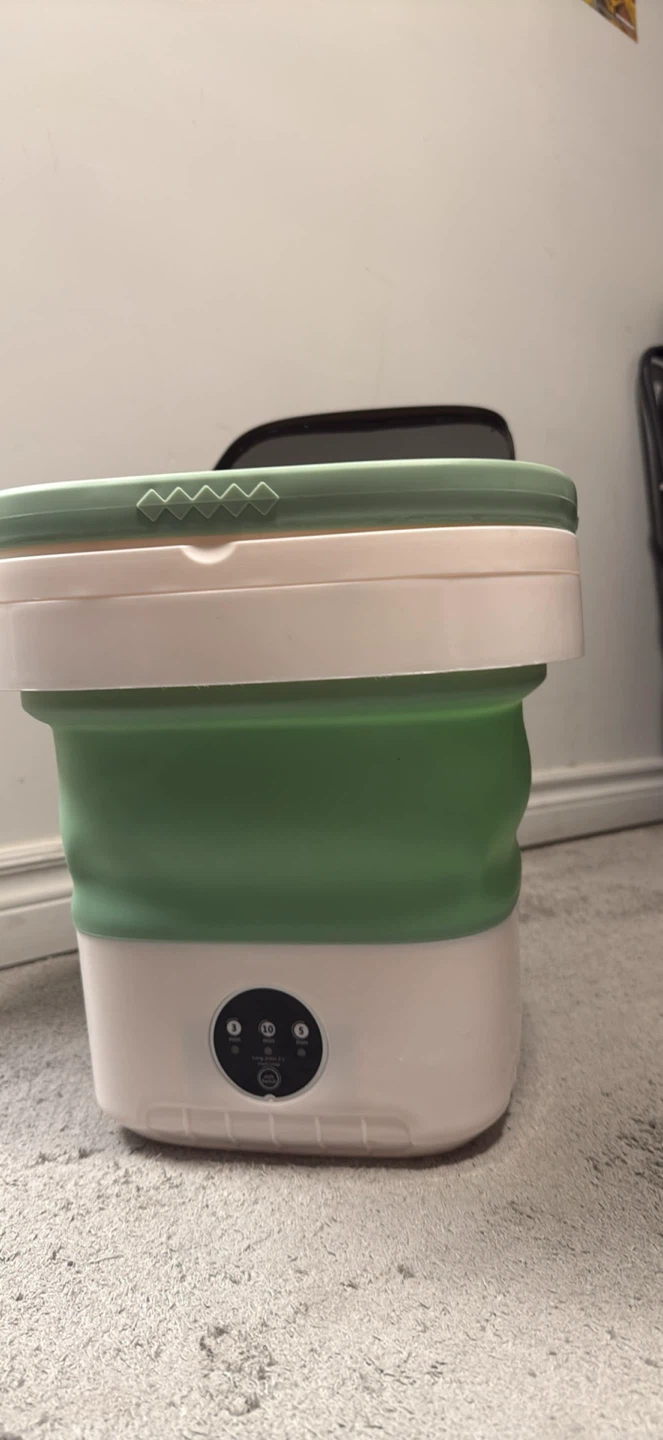Collapsible Mini Washing Machine with Spin Dryer - photo 3