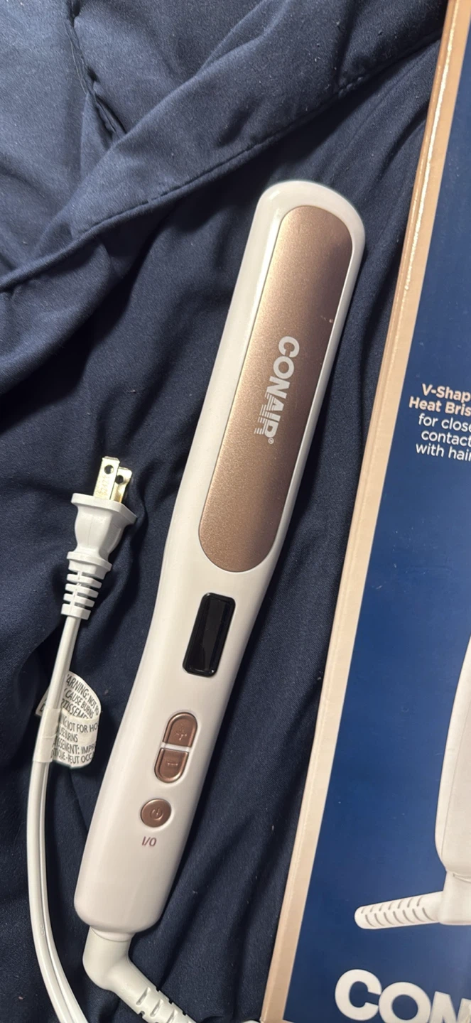 Conair Double Ceramic Heated Straight Brush