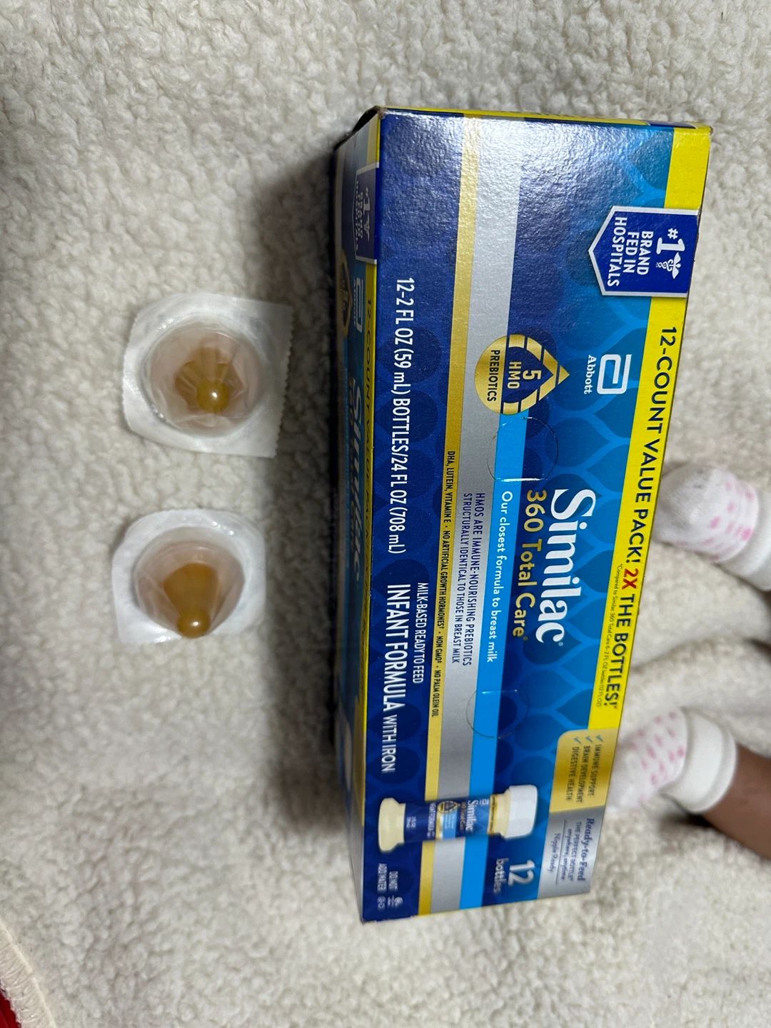 Similac 360 Total Care Infant Formula 12 Count Value Pack