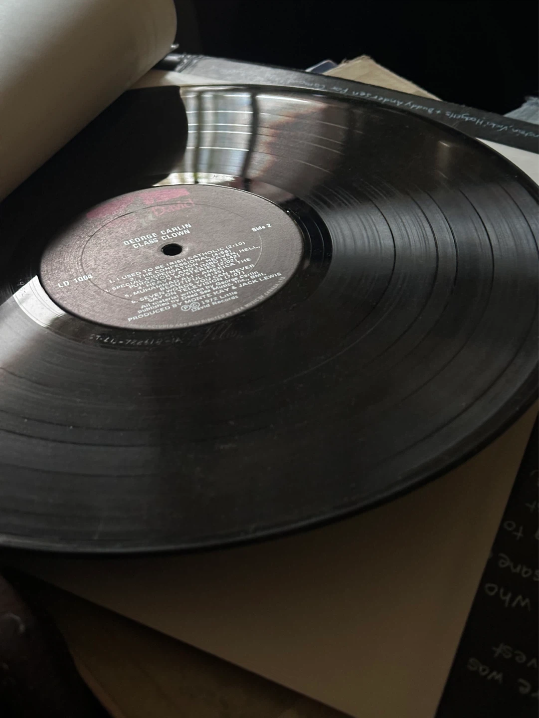 George Carlin Class Clown LP - photo 2
