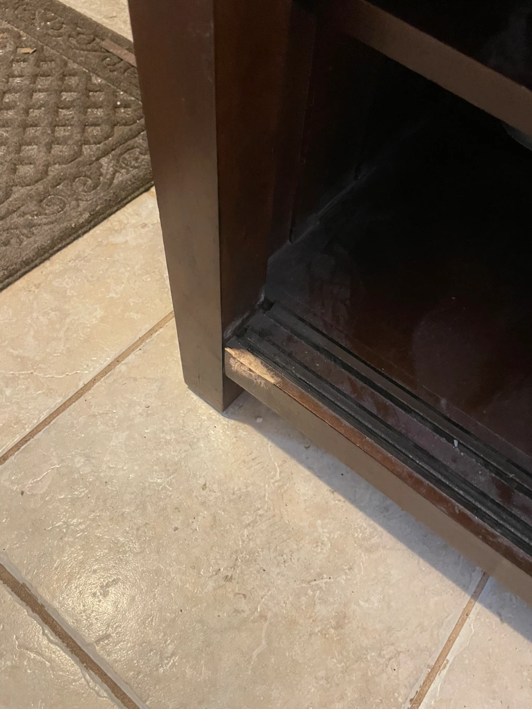 Entryway Storage Bench - Dark Brown - photo 5