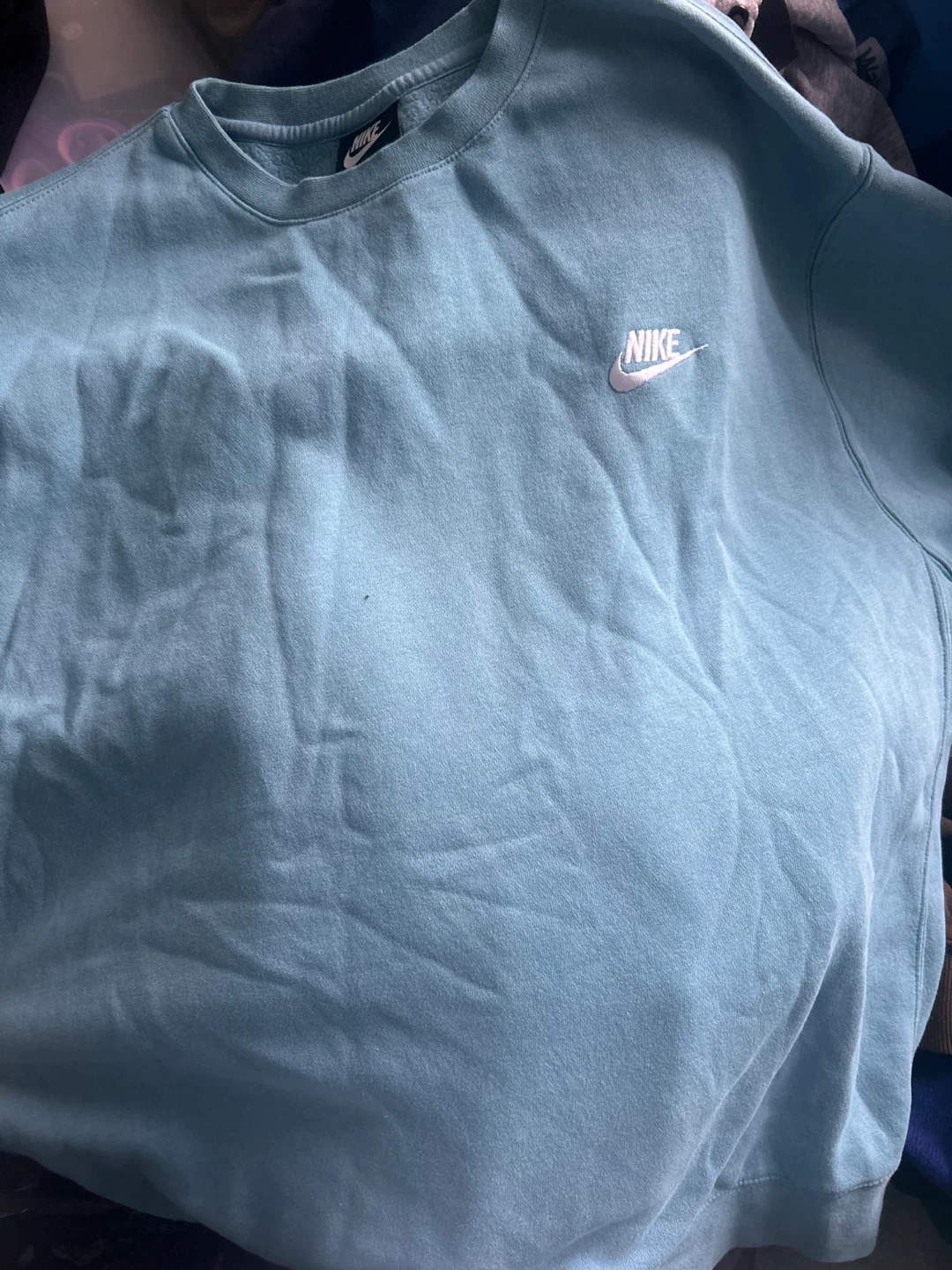 Blue Nike Crew Neck