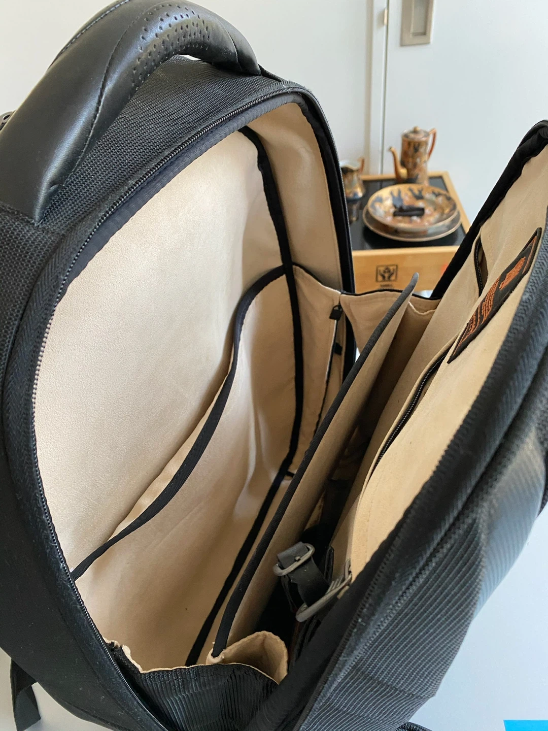 Samsonite Black Backpack with Toiletry Bag - photo 3