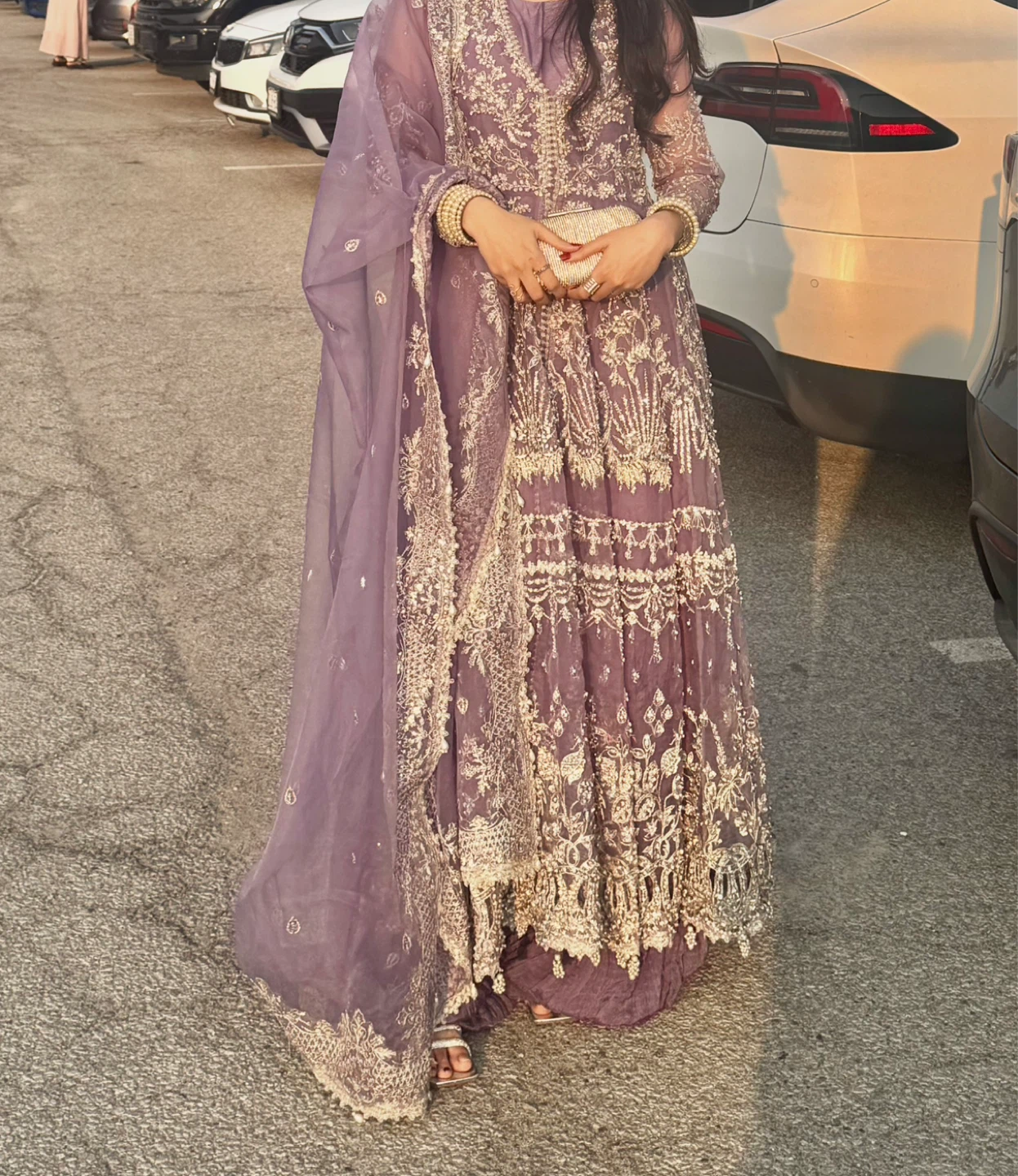 Embroidered Anarkali Suit - photo 2