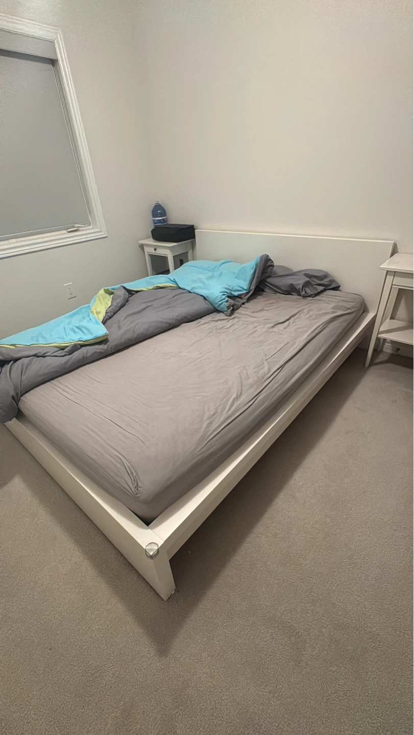 IKEA Bed Frame and 2 Night StandS