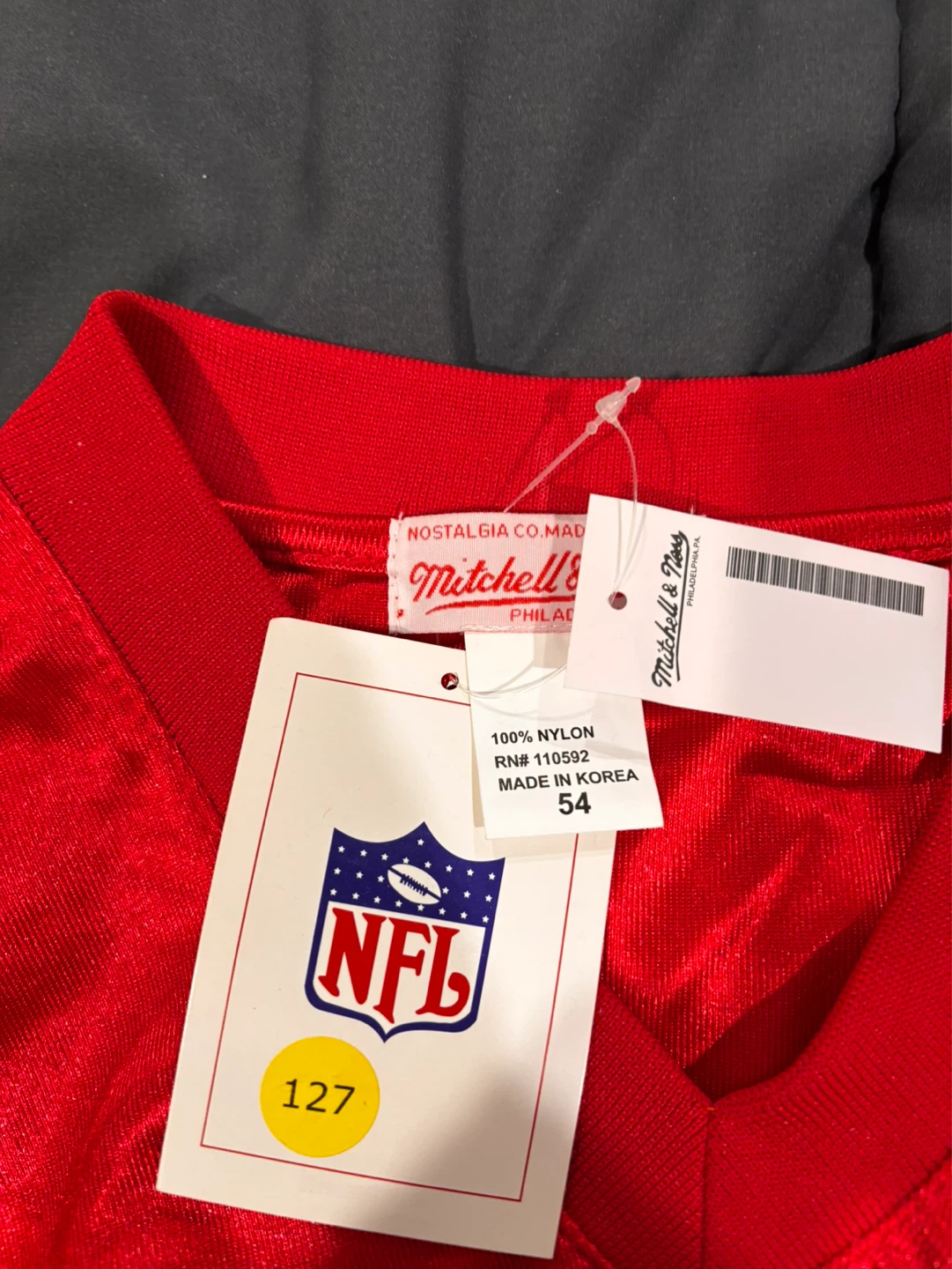 Signed Ronnie Lott 1989 Jersey! - photo 2