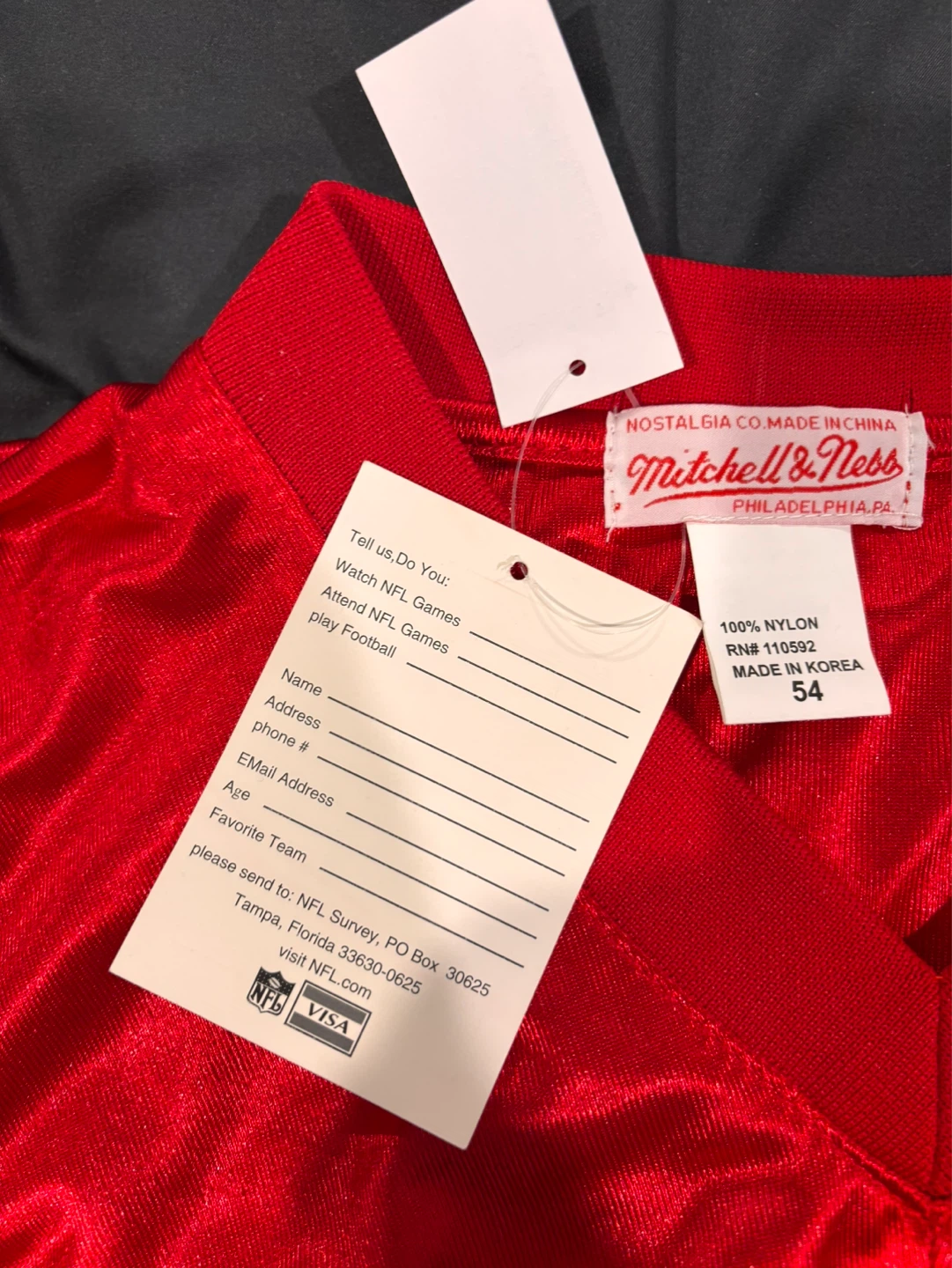Signed Ronnie Lott 1989 Jersey! - photo 4
