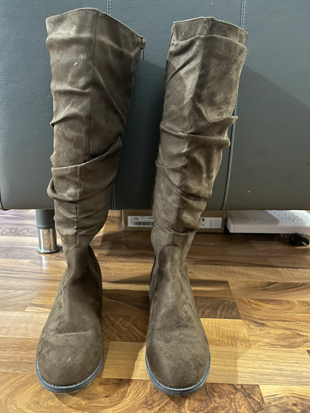 Brown Slouch Boots