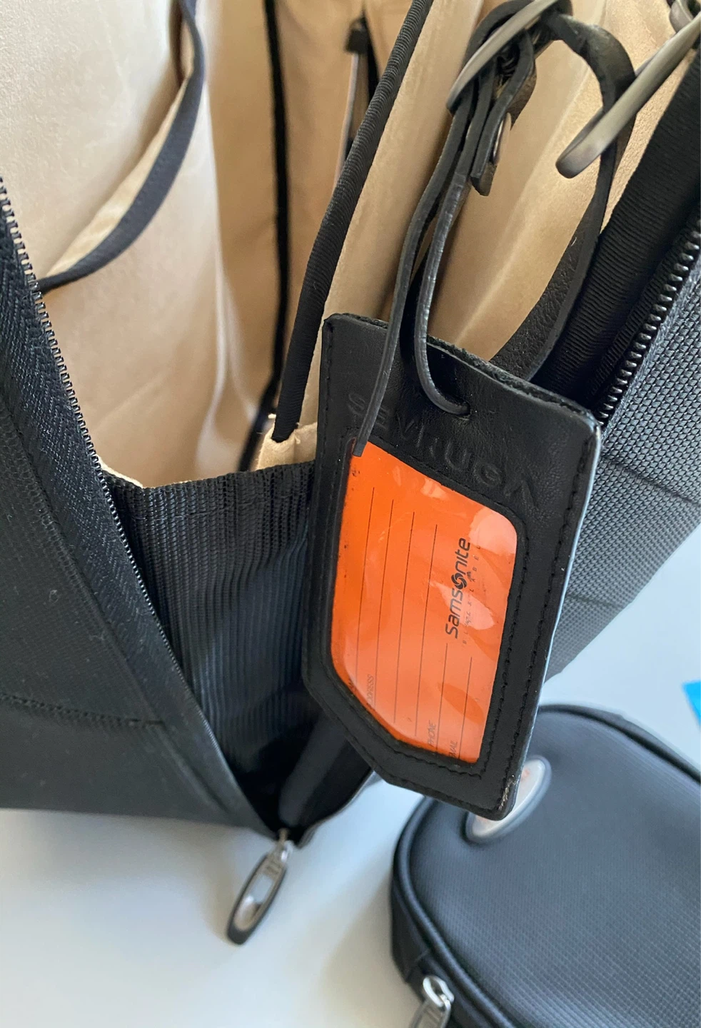 Samsonite Black Backpack with Toiletry Bag - photo 2