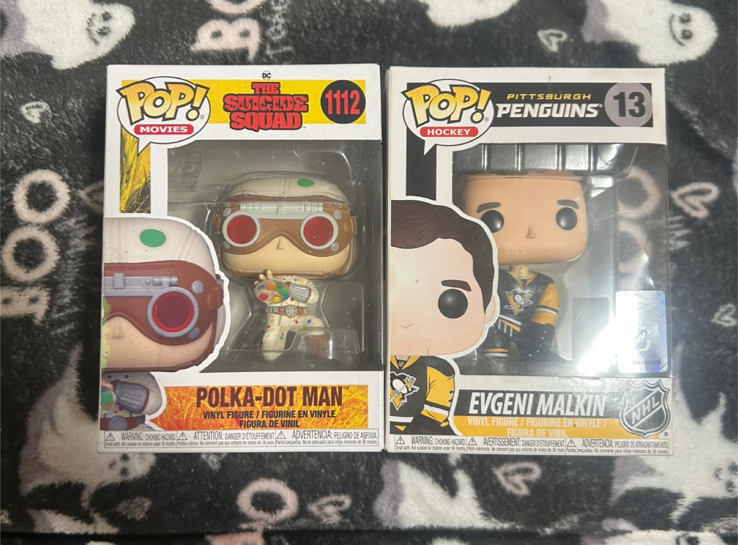 Funko Pop! Vinyl Figures - Polka-Dot Man & Evgeni Malkin