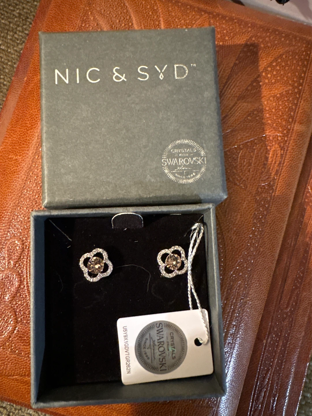 NIC & SYD Earrings with Swarovski Crystals
