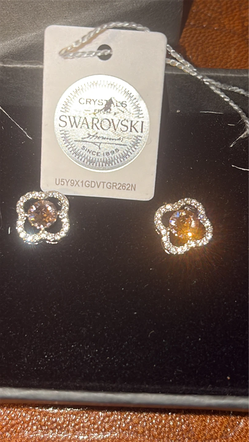 NIC & SYD Earrings with Swarovski Crystals - photo 2