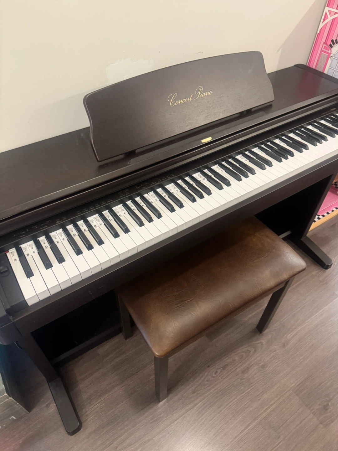 KORG Concert Piano with Bench and Lesson Books - photo 2