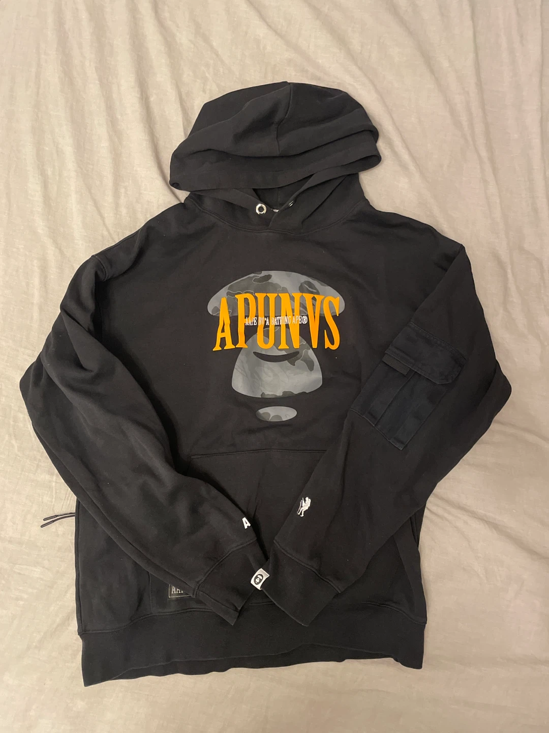 AAPE BY A BATHING APE Black Hoodie