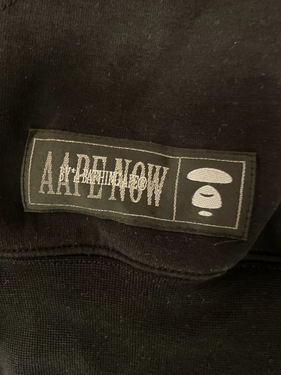 AAPE BY A BATHING APE Black Hoodie - photo 3