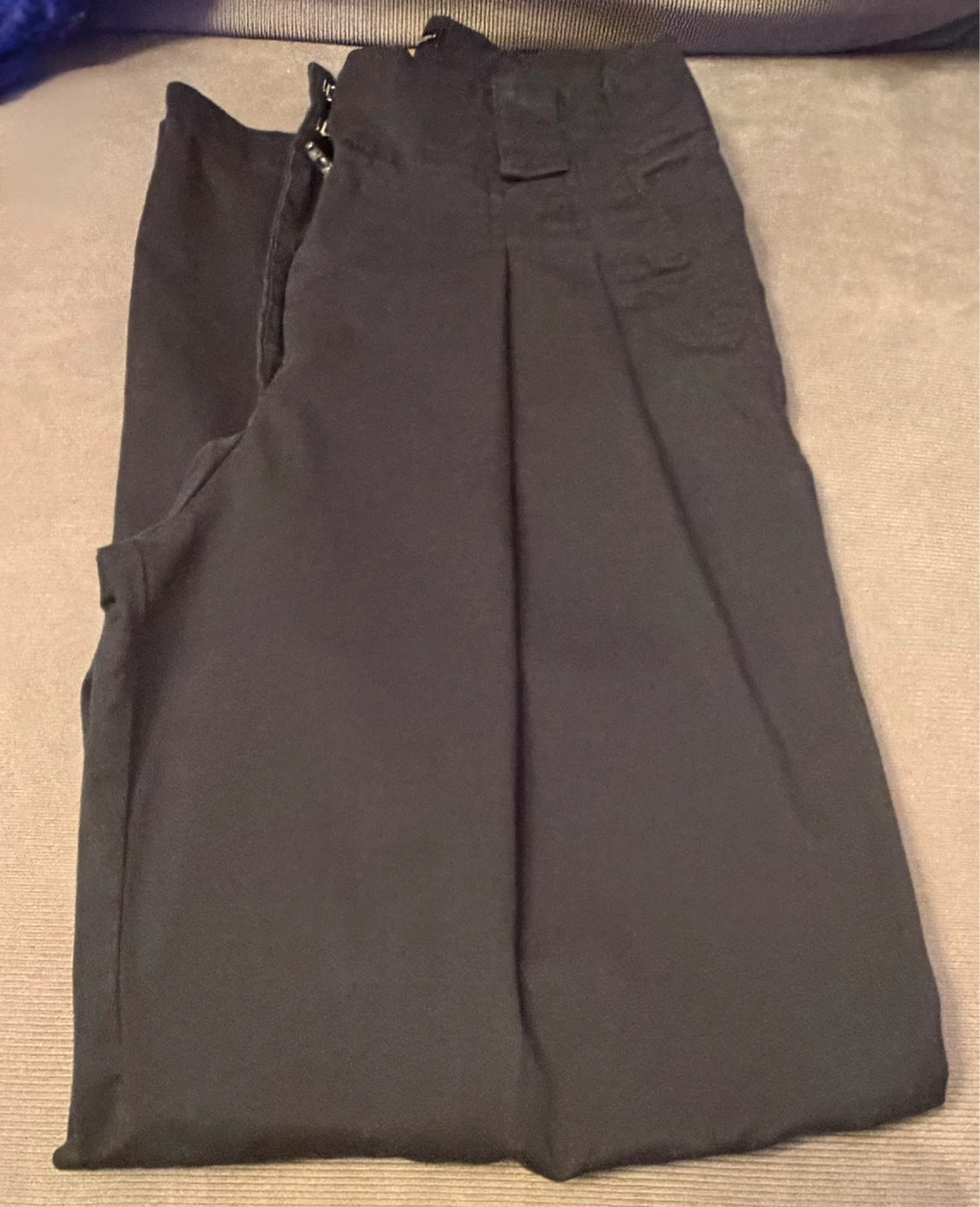 MNG  Black Pleated High-Waisted Pants - photo 3