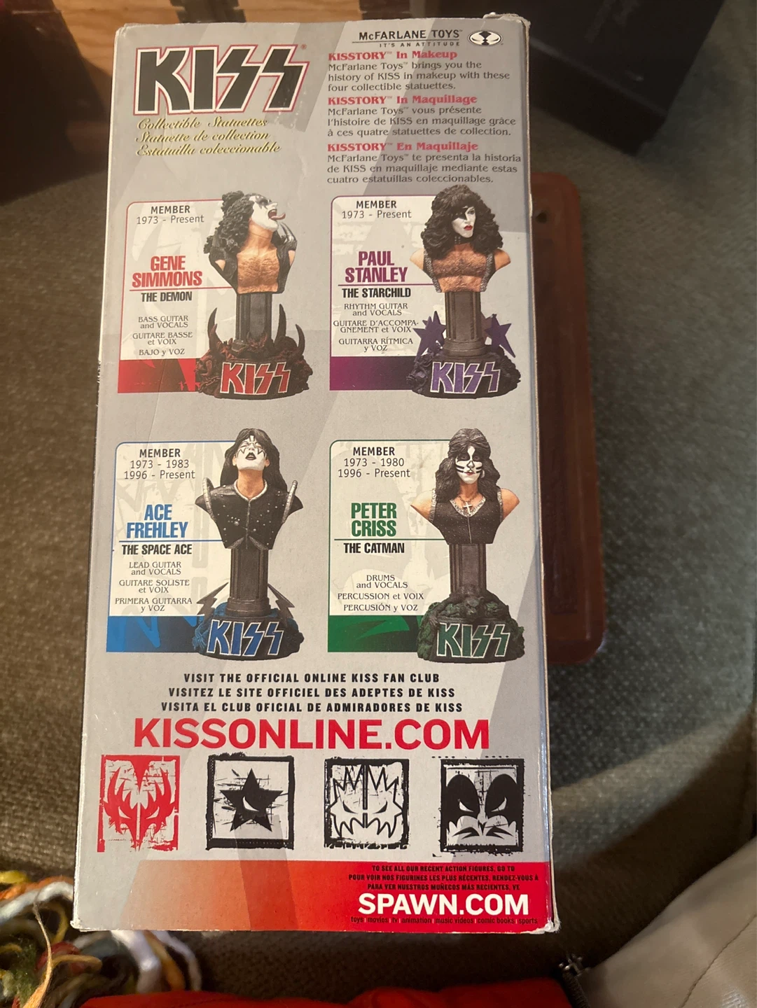 McFarlane Toys KISS Gene Simmons The Demon Collectible Figurine - photo 5