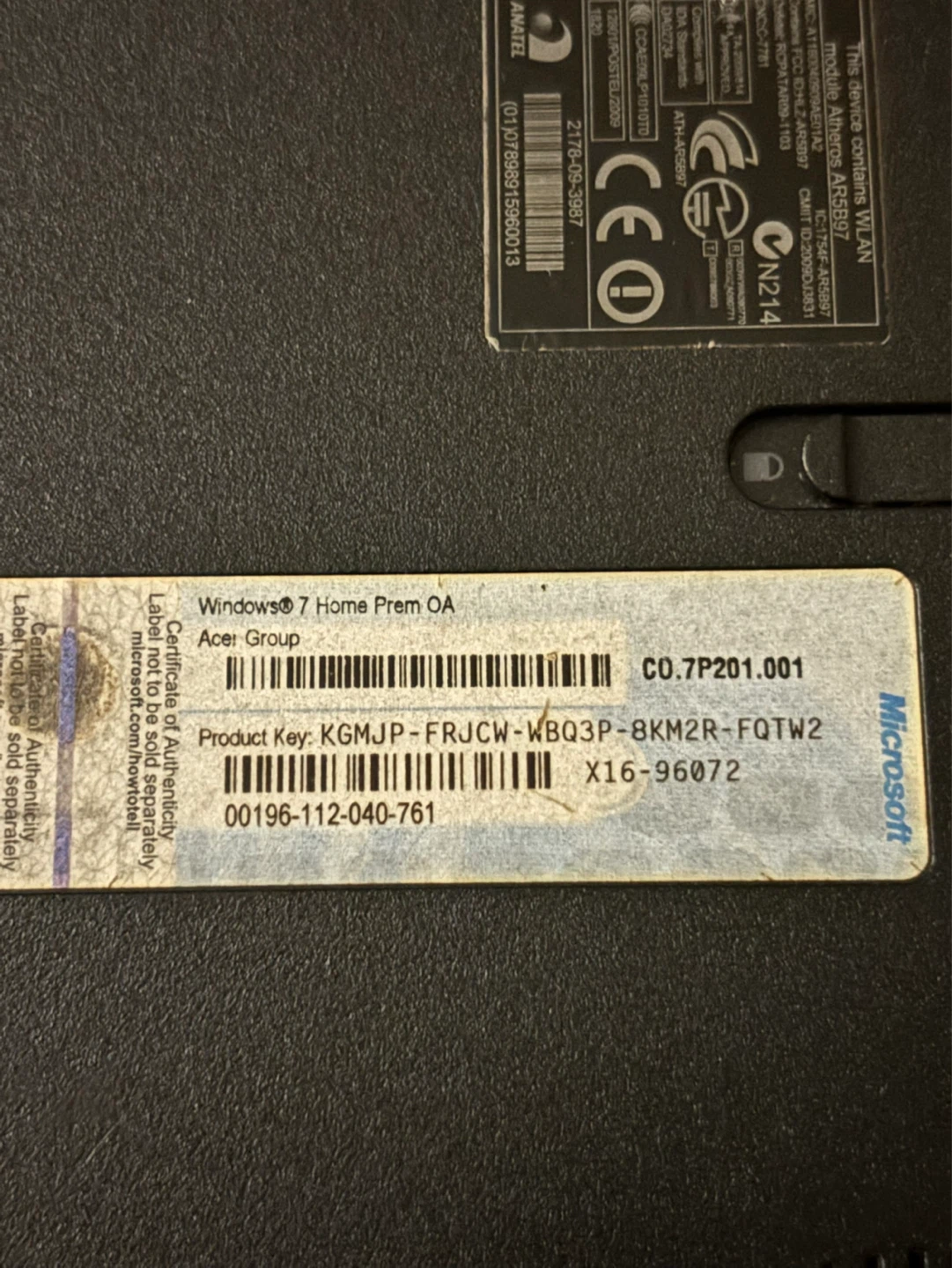 Acer Aspire 5736Z-4016 Laptop - photo 2