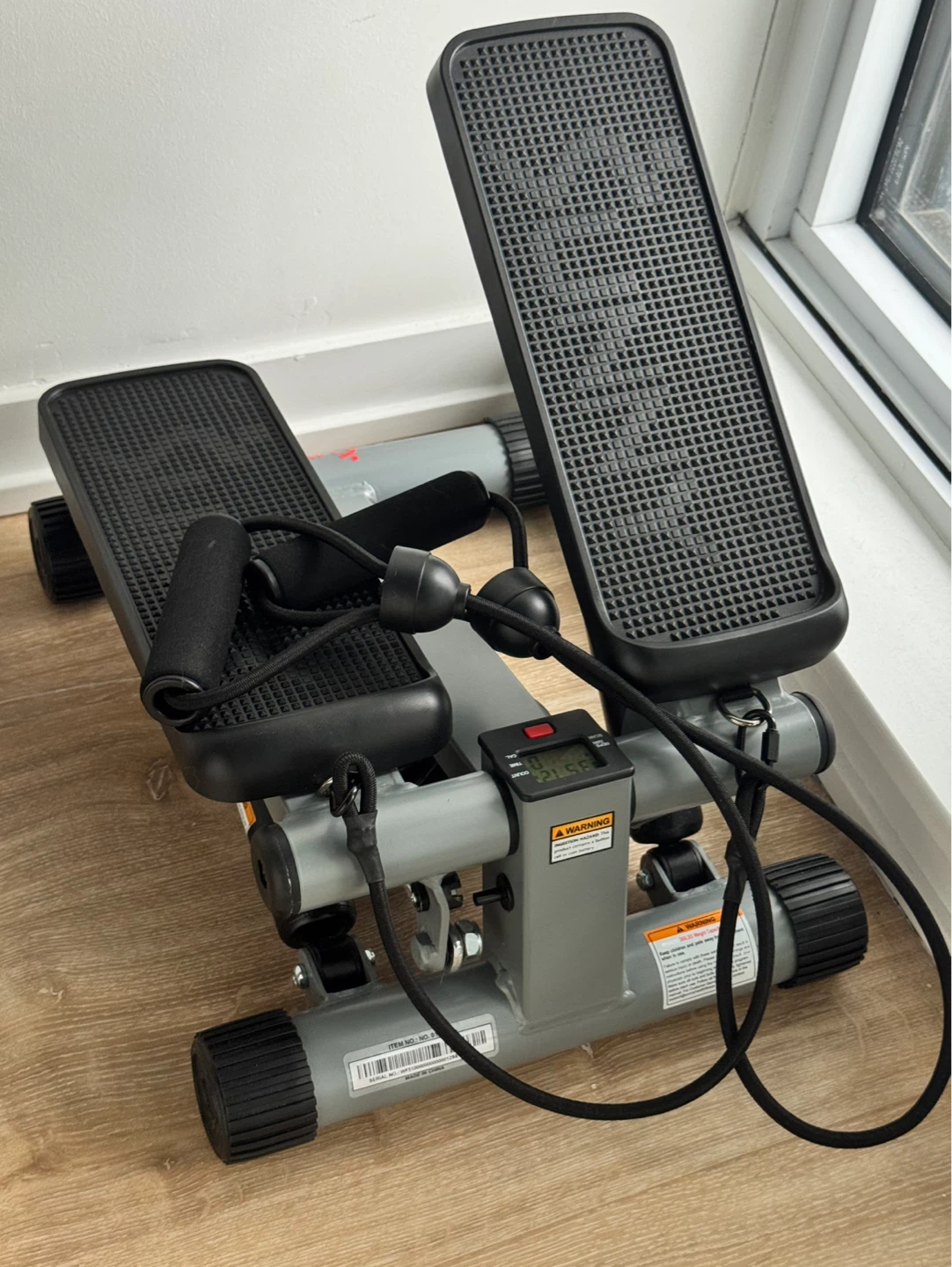 Mini Stepper with Resistance Bands - Like New - photo 2