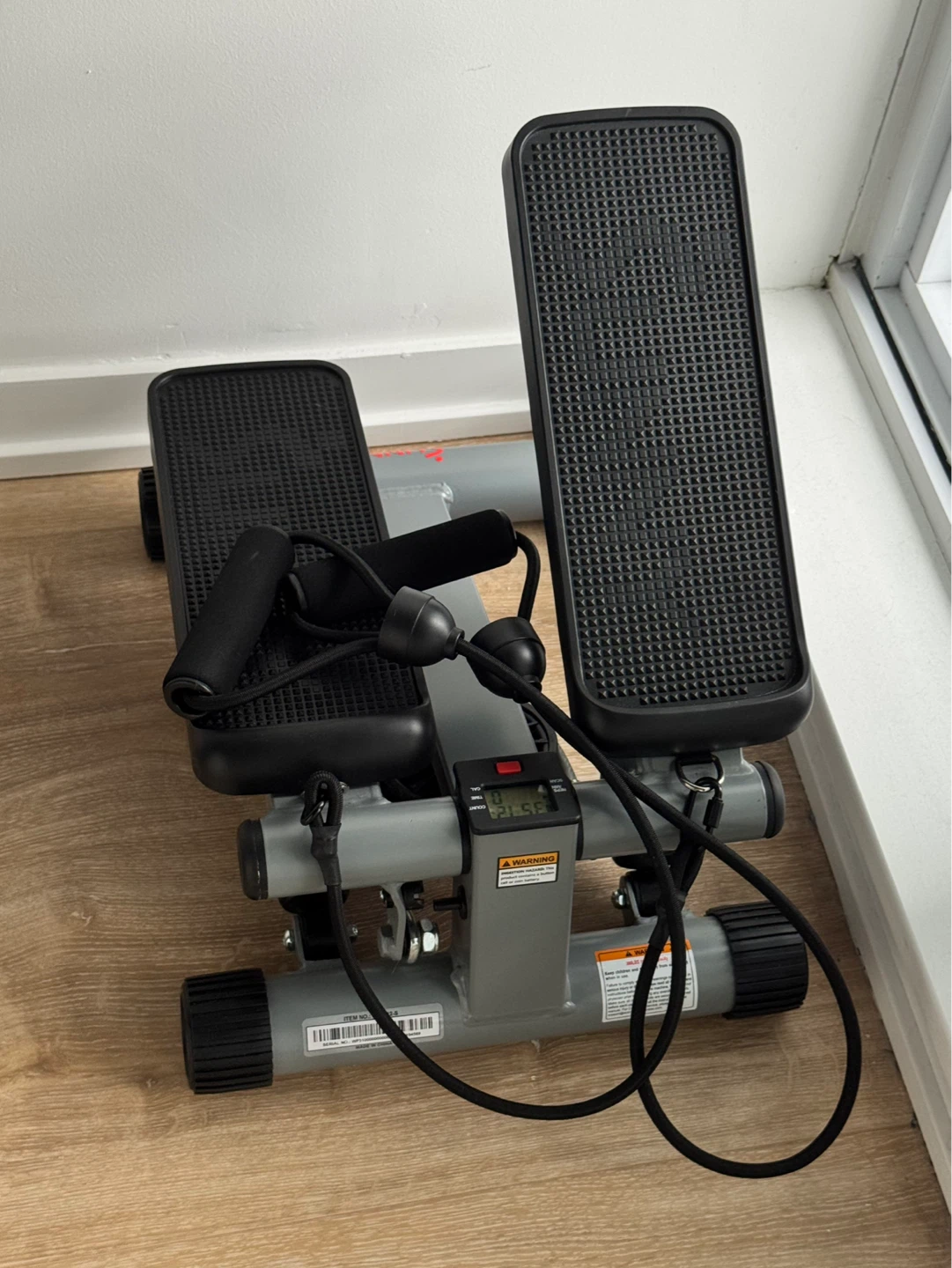 Mini Stepper with Resistance Bands - Like New - photo 3