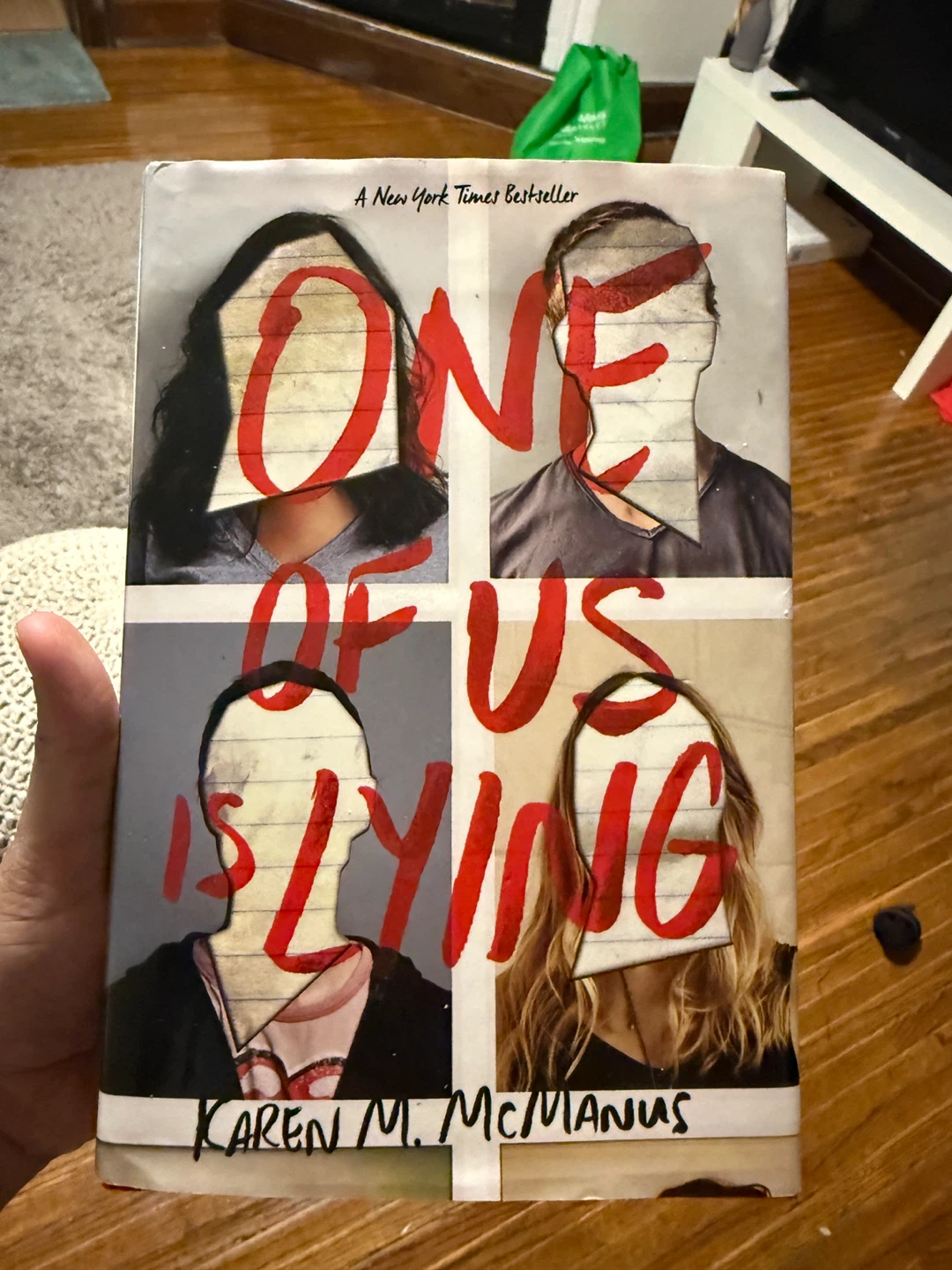 One of Us Is Lying by Karen M. McManus Paperback Book