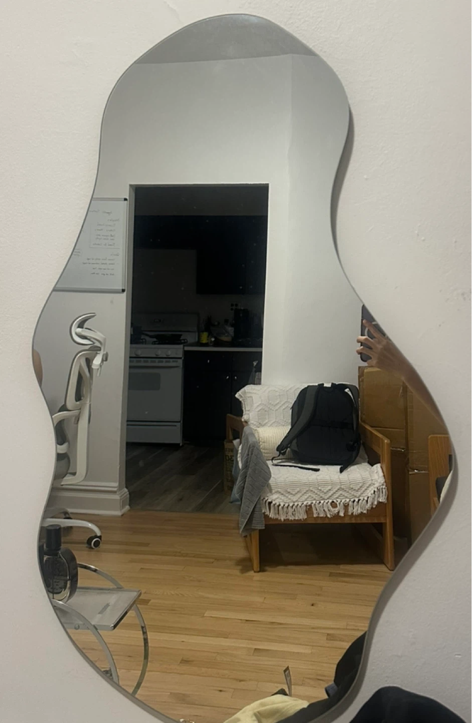 Asymmetrical Irregular Mirror