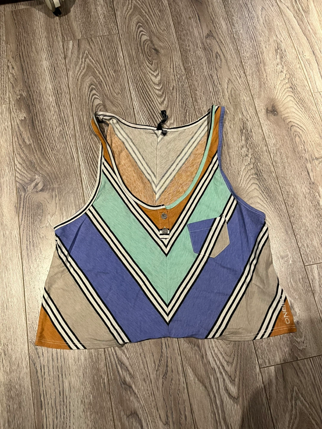 O'Neill Women's Striped Tank Top XS