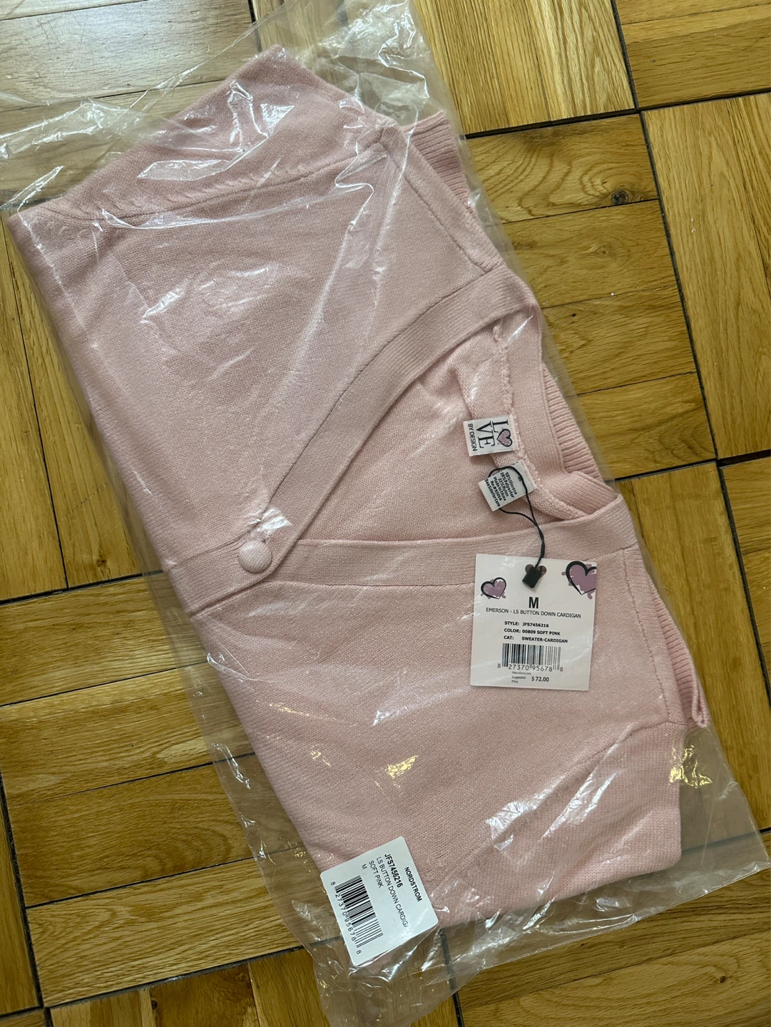 Sweater Cardigan - Soft Pink - photo 3