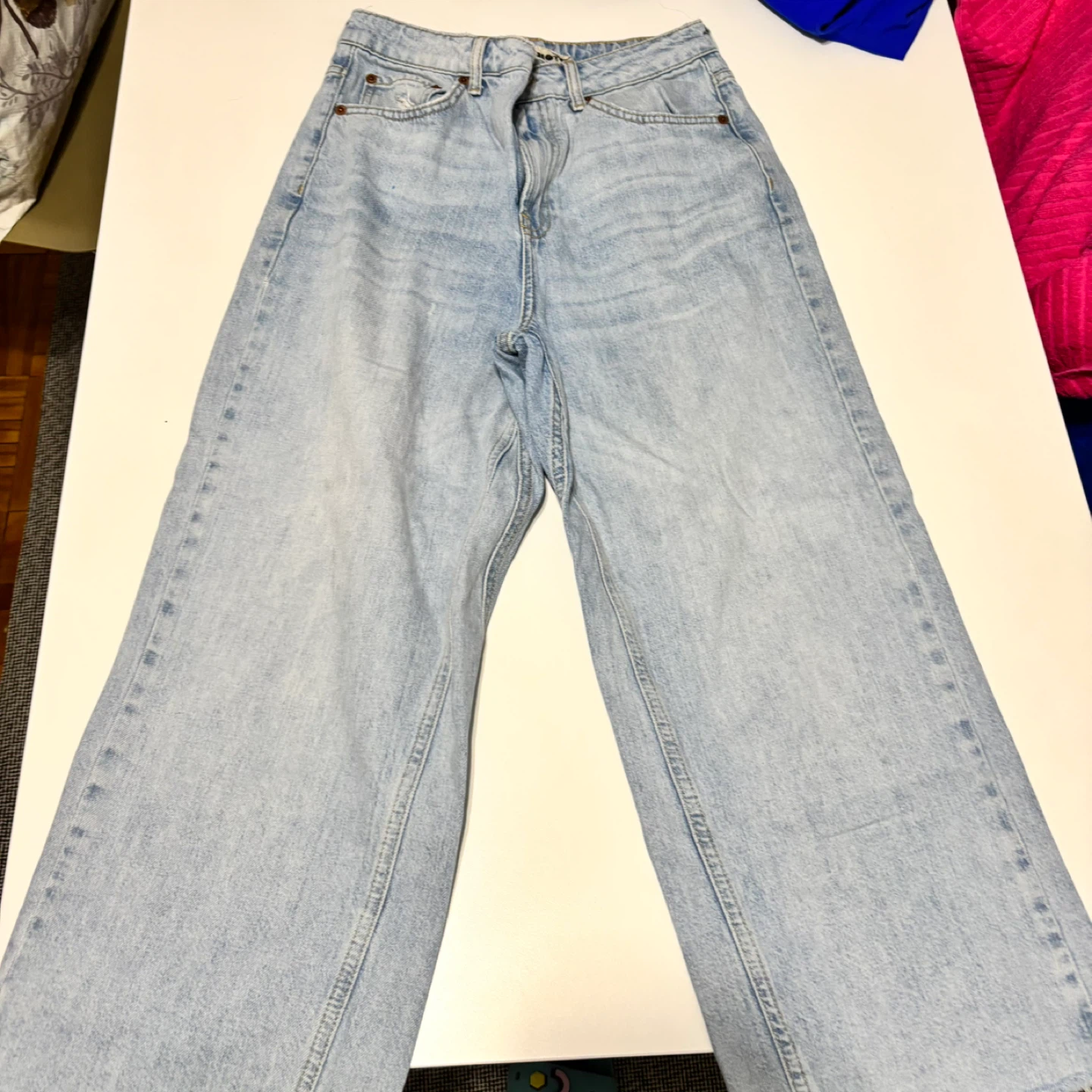 TOPSHOP MOTO Wide Leg Jeans W28 L32