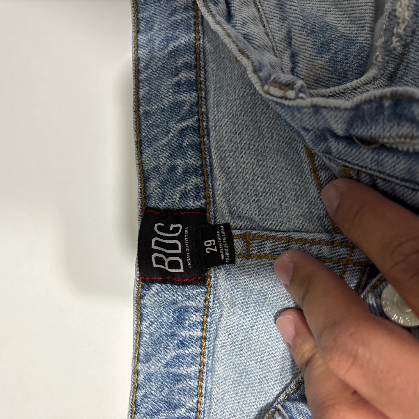 BDG Urban Outfitters Distressed Light Wash Jeans - Size 29 - photo 3