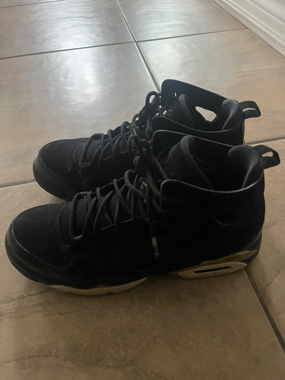 *NEED GONE* Jordan Flight Club '91 Black Sneakers