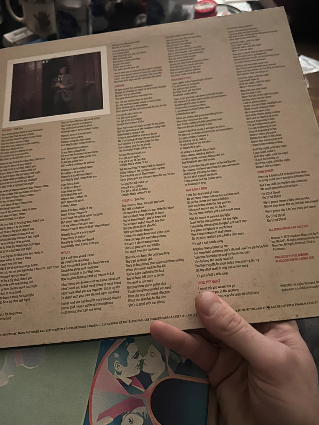 Billy Joel 52nd Street LP - photo 2
