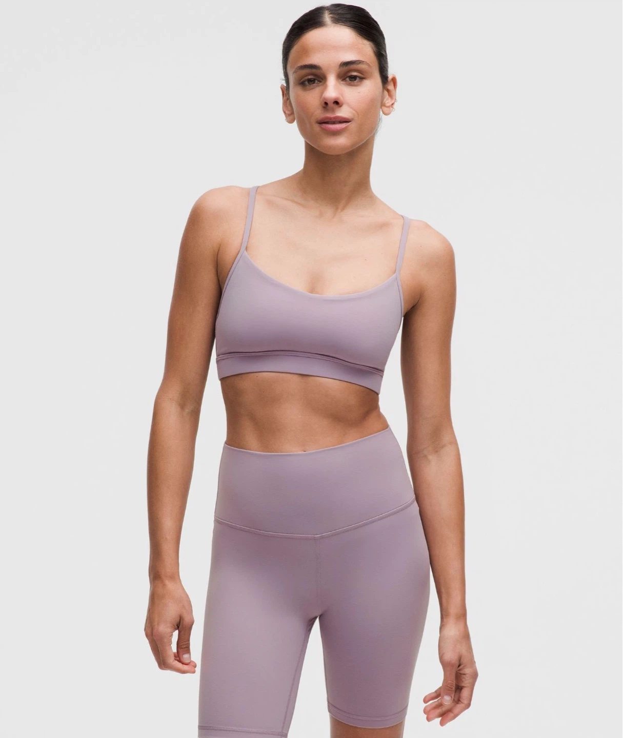 Lululemon White Align Sports Bra Size 8
