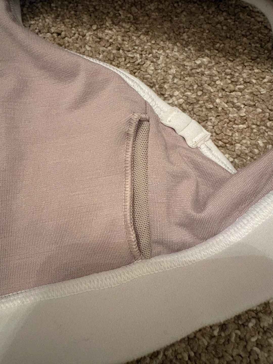 Lululemon White Align Sports Bra Size 8 - photo 5