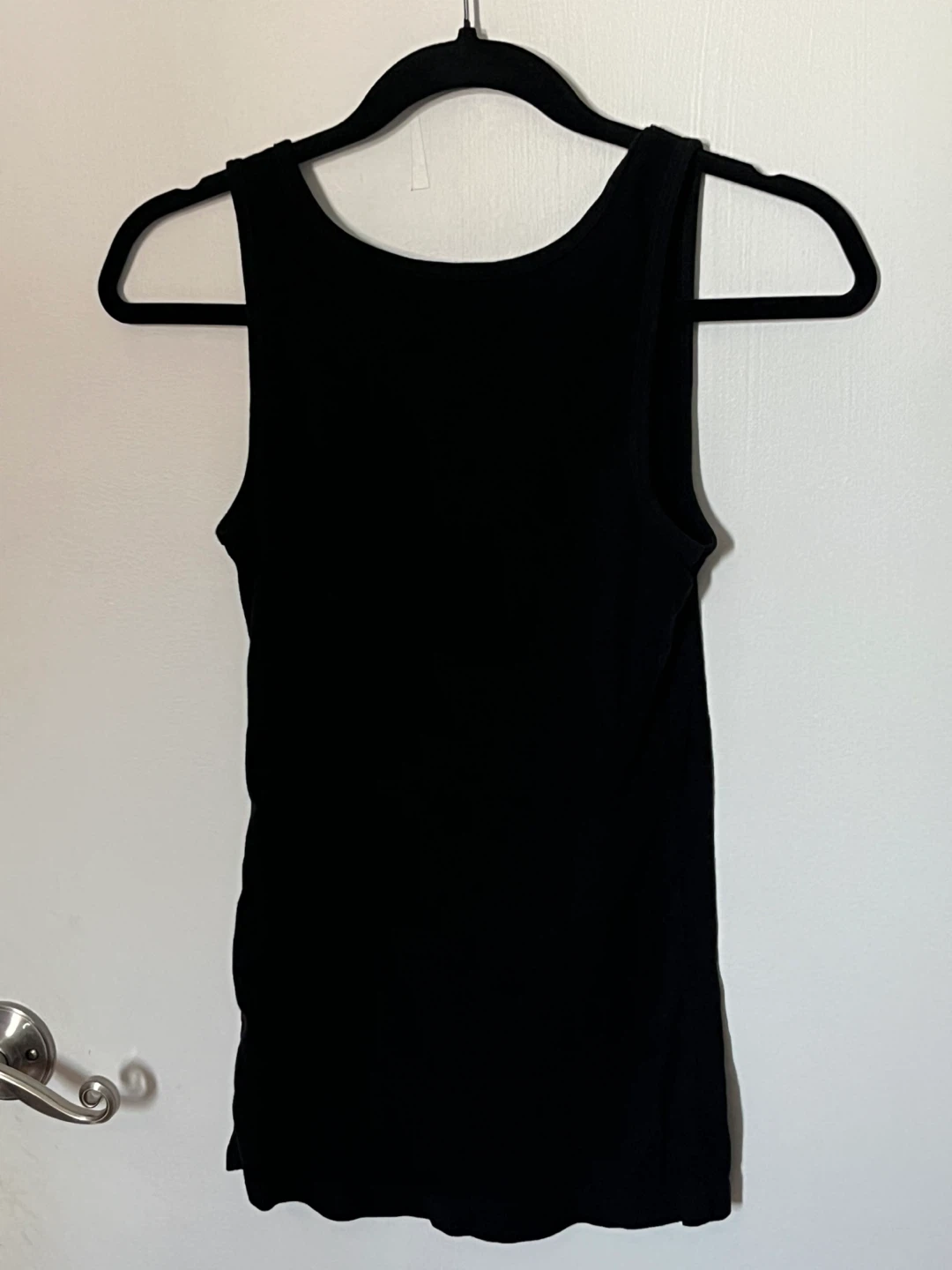 Vintage 100% Cotton Black Tank Top | Women - photo 4
