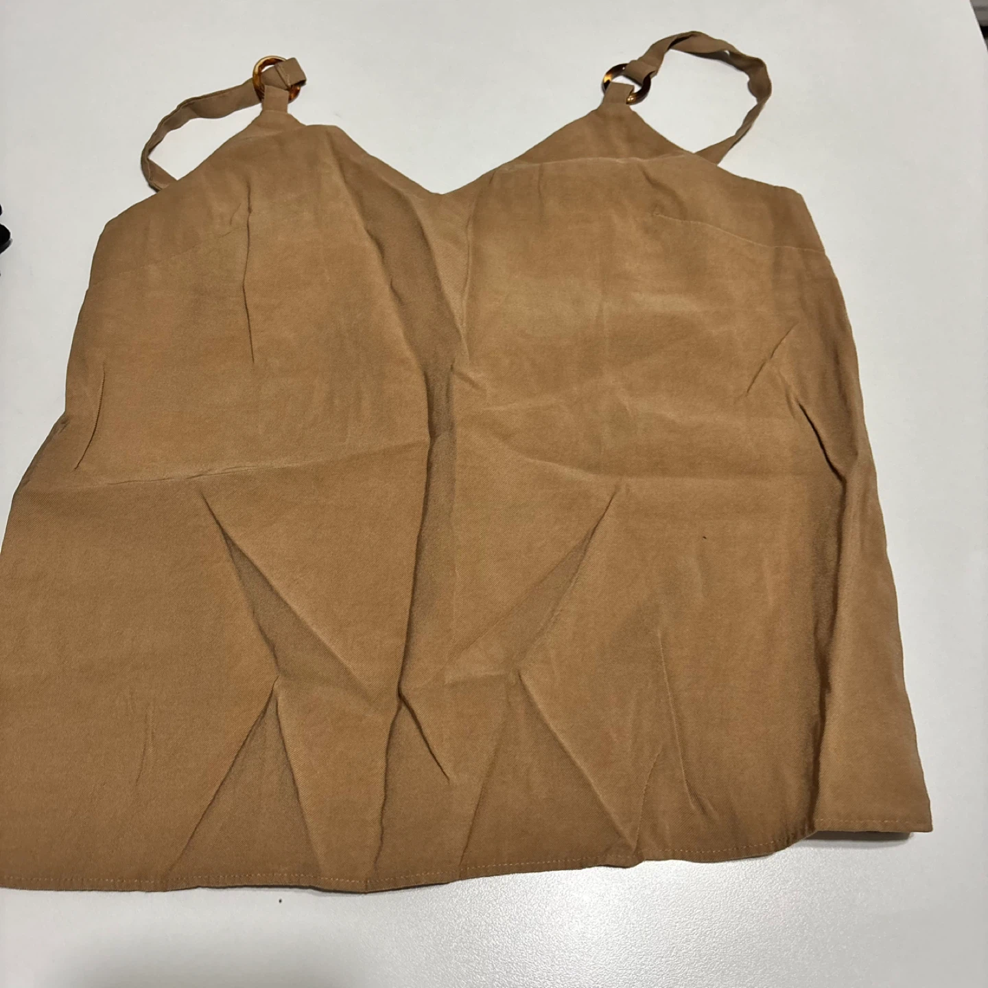 Topshop Tan Camisole Top - UK 10 - photo 3