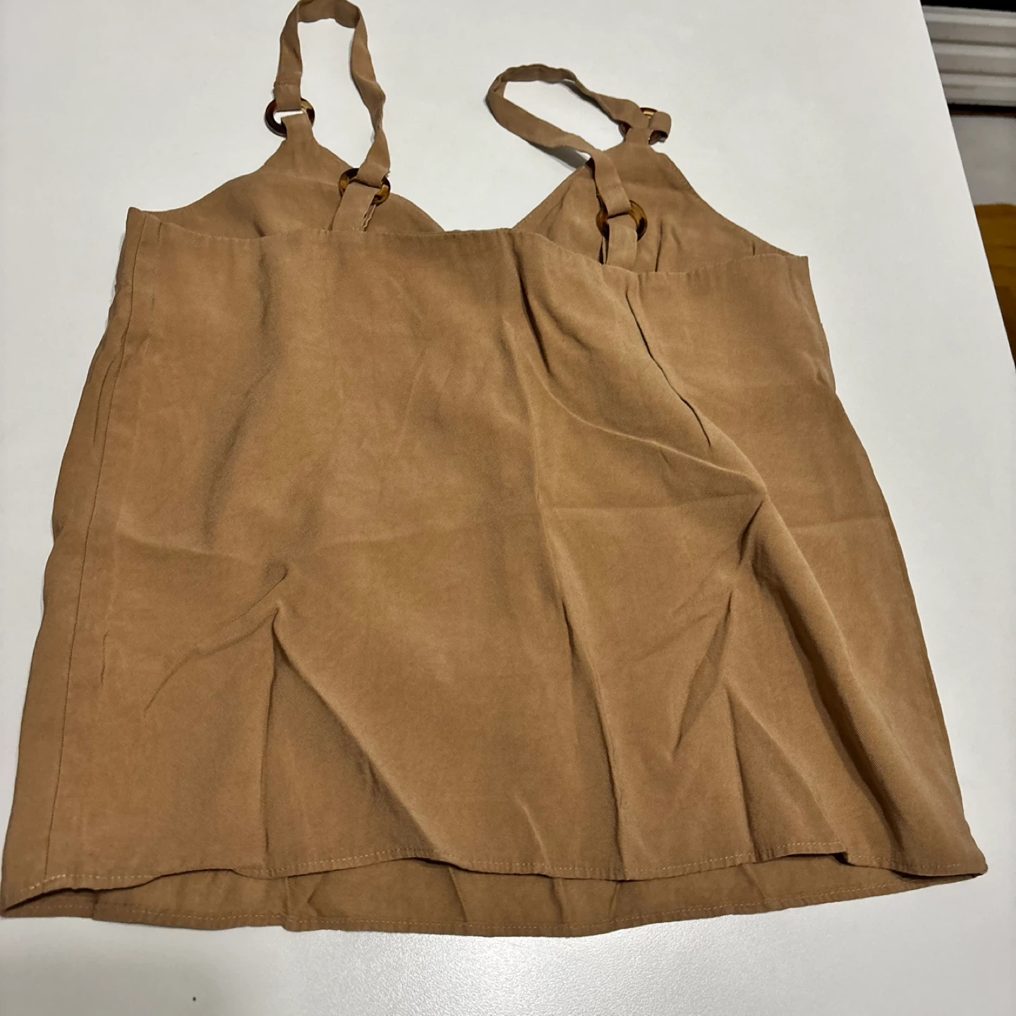 Topshop Tan Camisole Top - UK 10