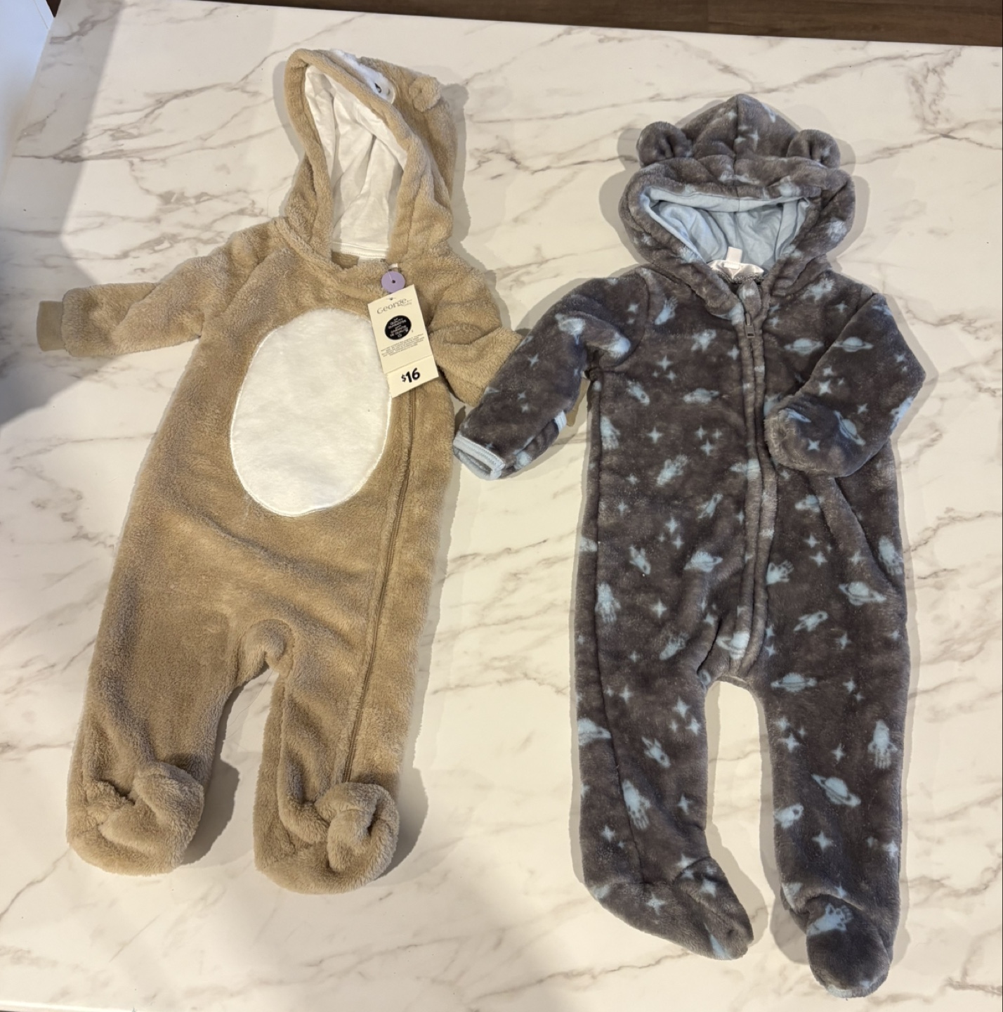 George Baby Bunting Suits - 2 Pack - photo 2