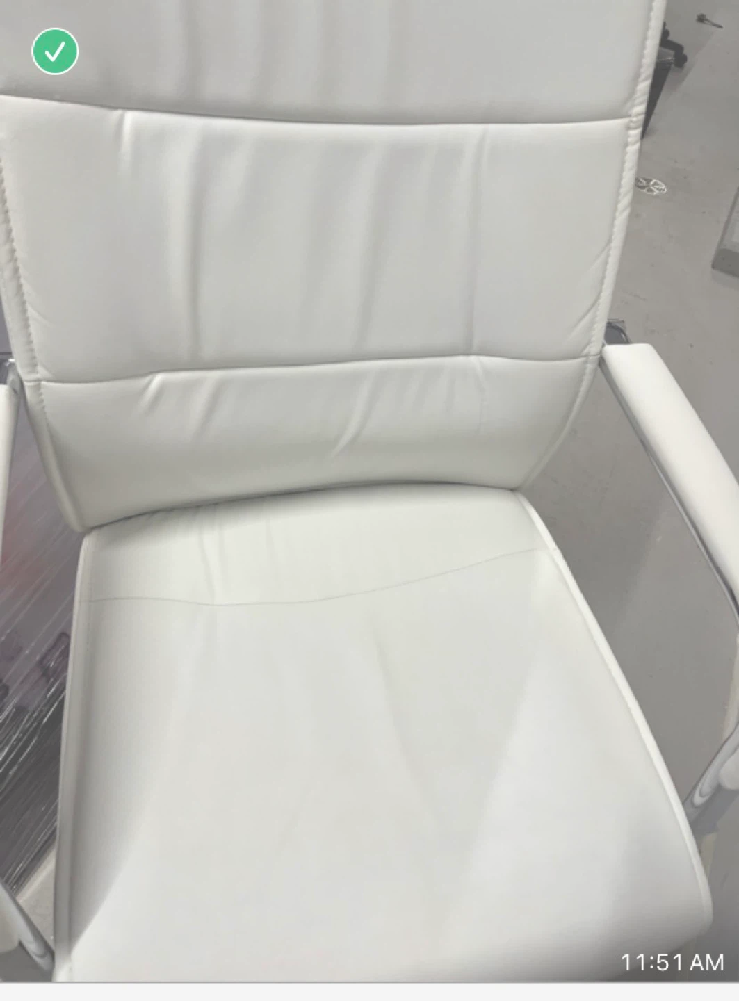 White Executive Office Chair - photo 5