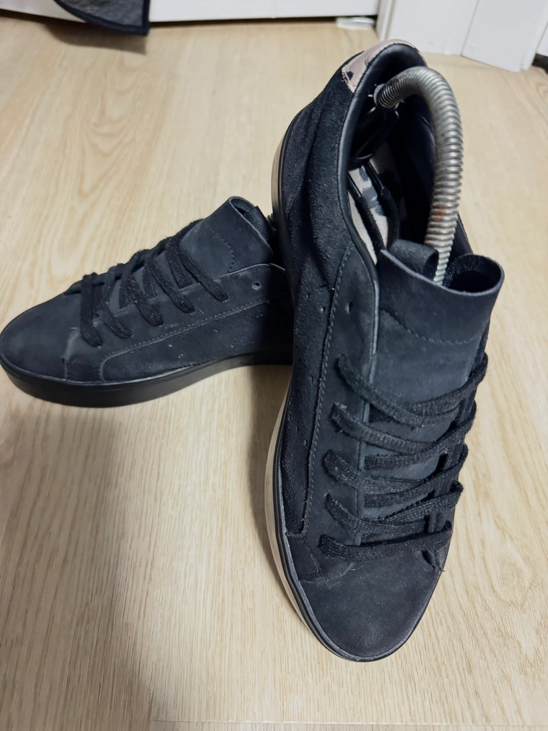 Adidas Sleek Suede Sneakers - Black - photo 5
