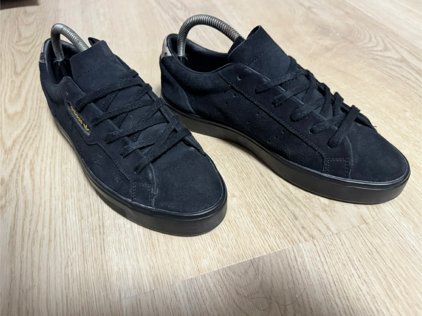 Adidas Sleek Suede Sneakers - Black - photo 3