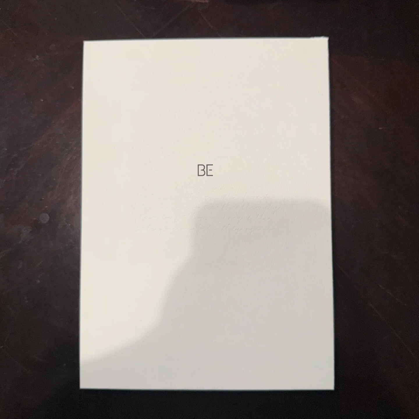 BTS BE Album Deluxe Edition