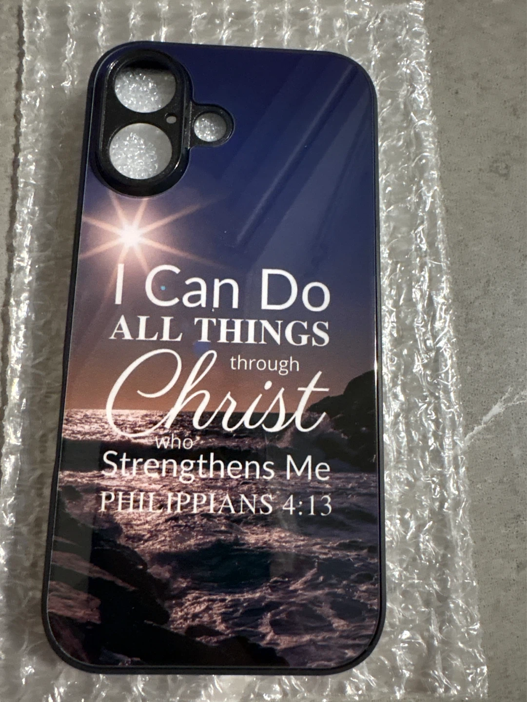 Phone Case with Philippians 4:13