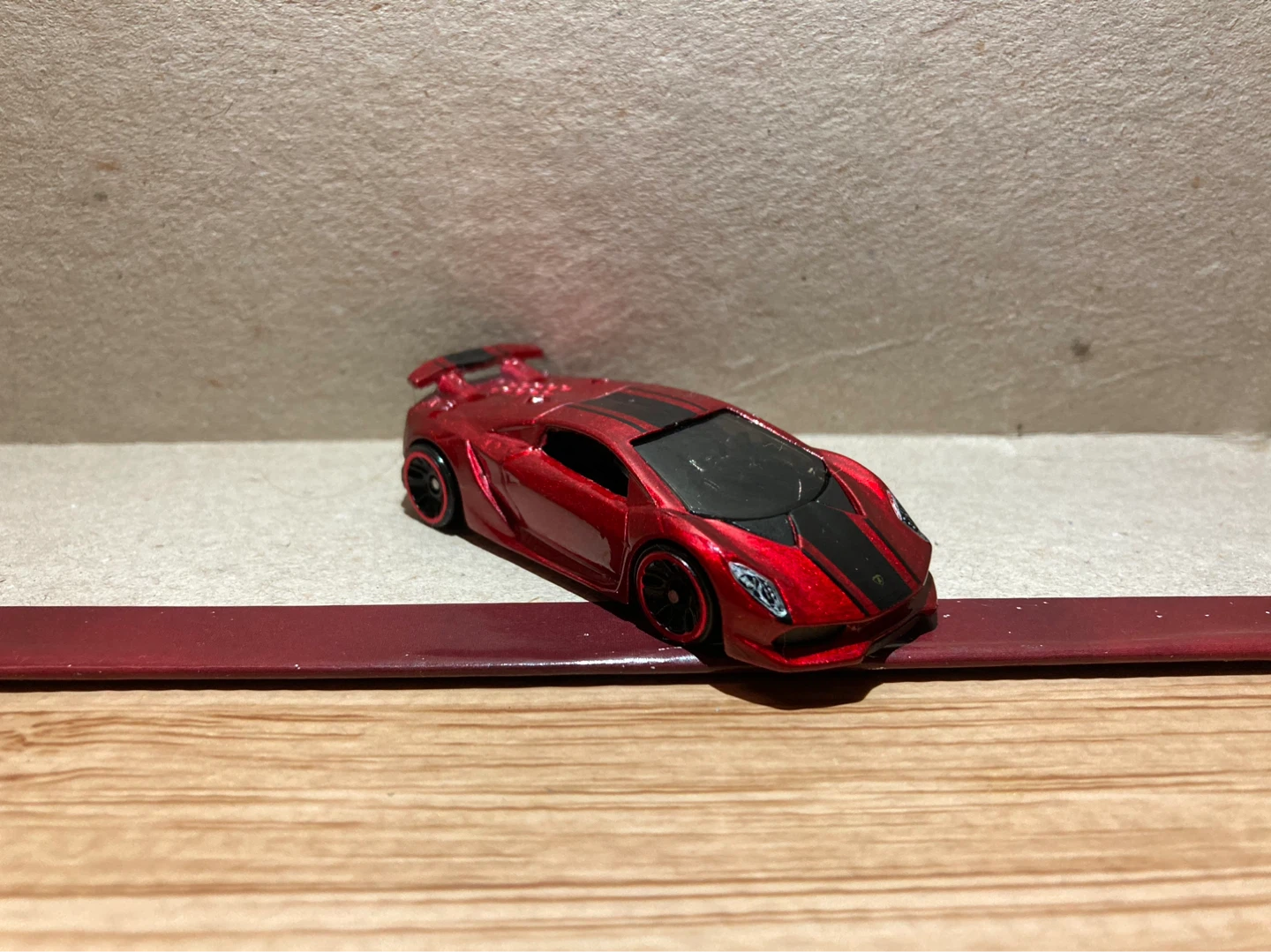 Hot Wheels Loose / Lamborghini Sesto Elemento / Red