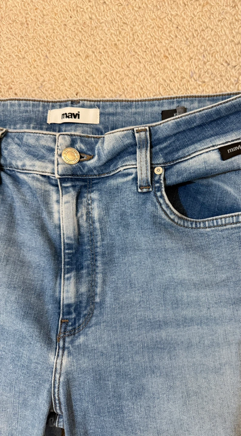 Mavi Light Wash Denim Jeans - photo 2