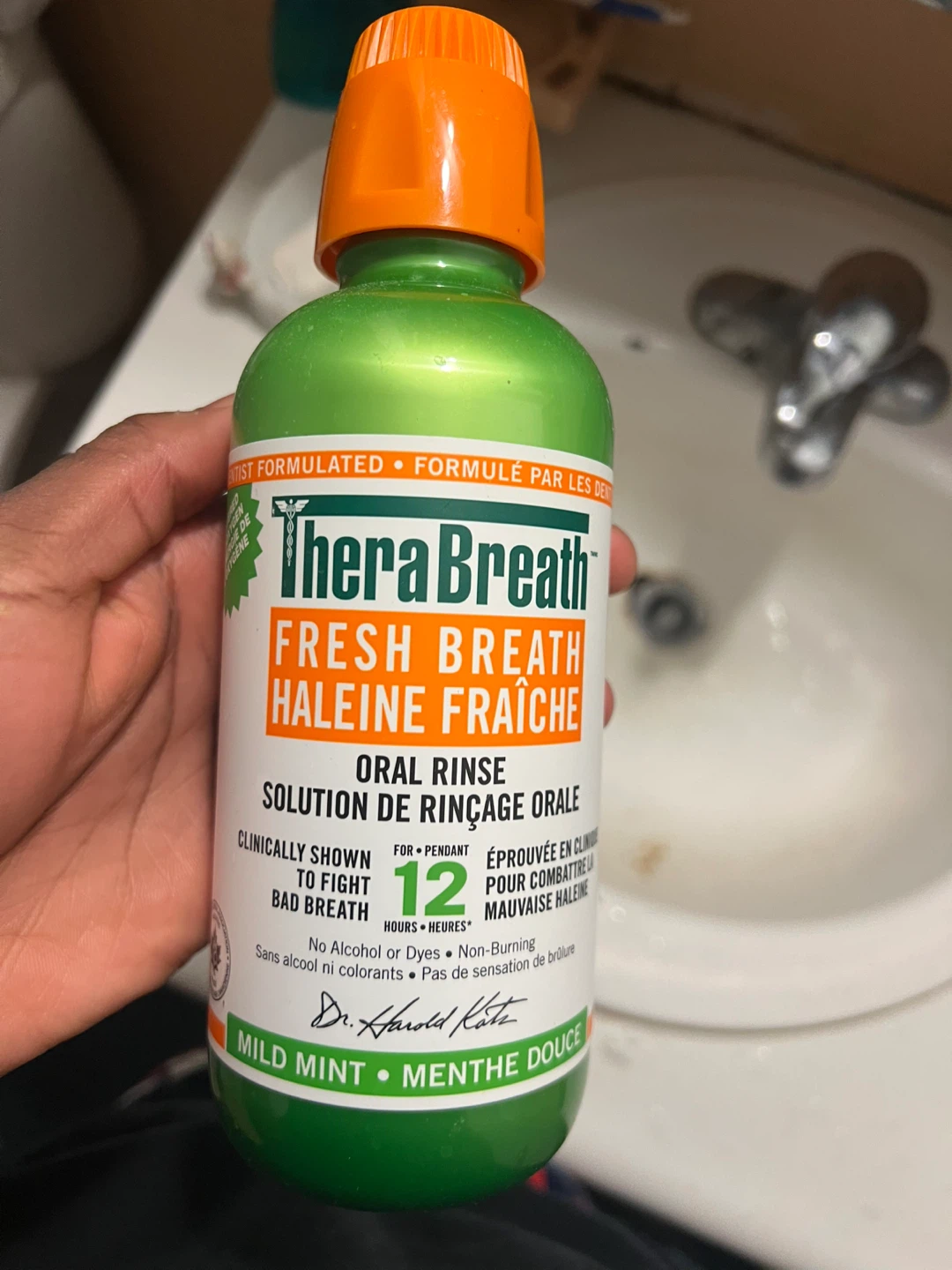 TheraBreath Fresh Breath Oral Rinse - Mild Mint