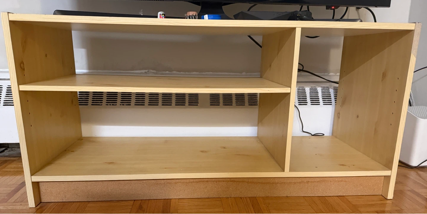 Wooden Media Console / TV Stand