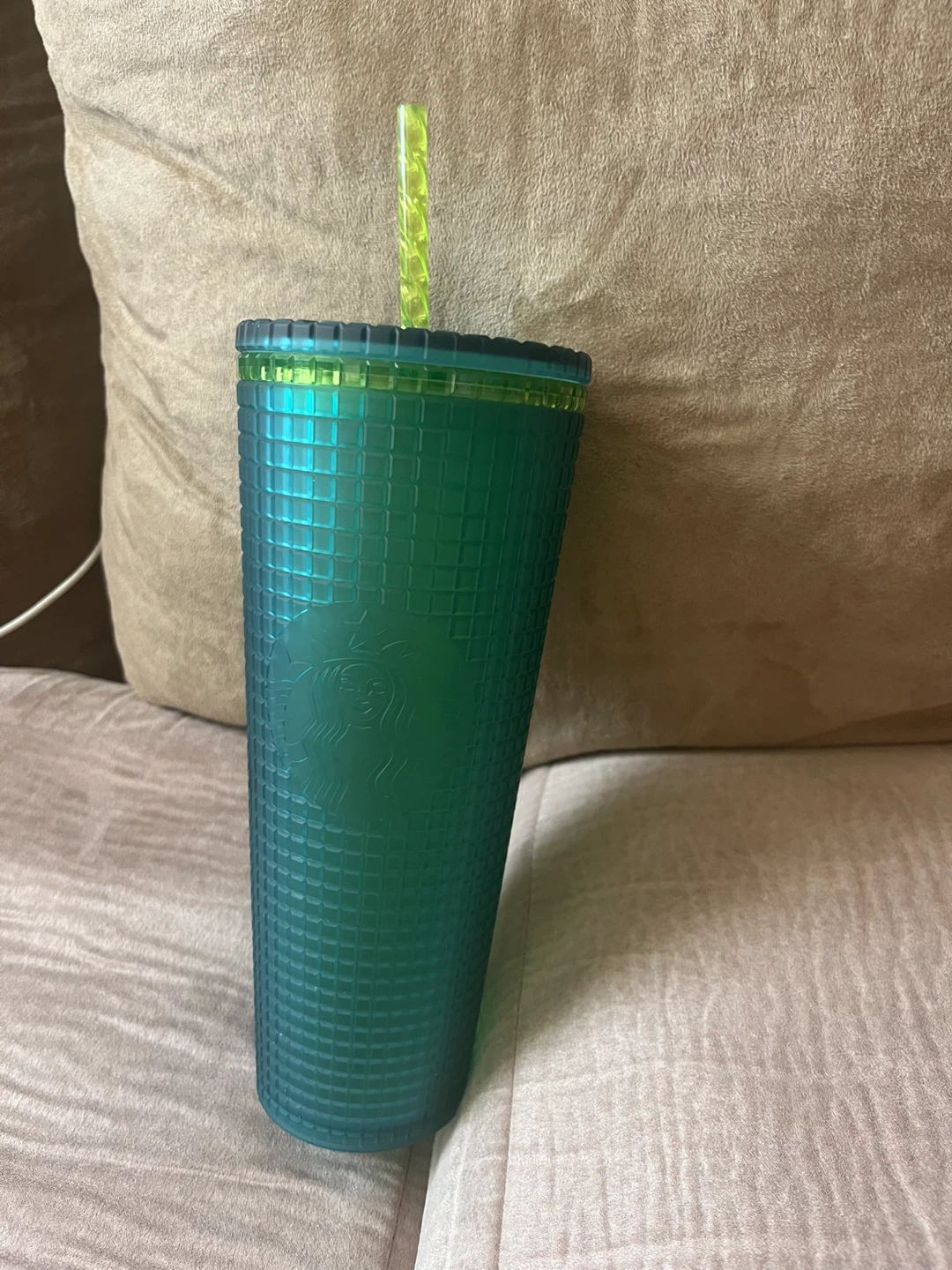 Starbucks Tumbler Cup with Straw - Green