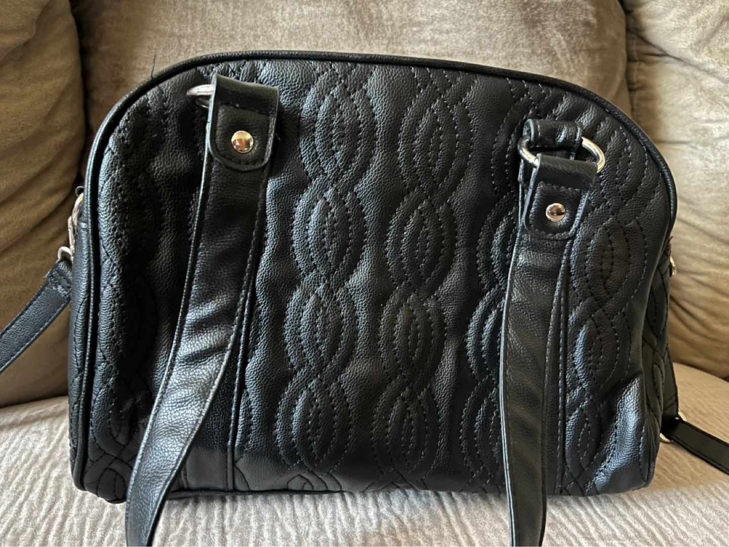 Bella Russo Faux Leather Satchel Handbag - photo 5